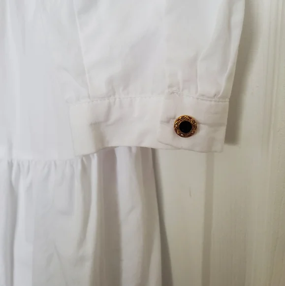 Reserved White Long Sleeve Dress - Picture 5 of 5